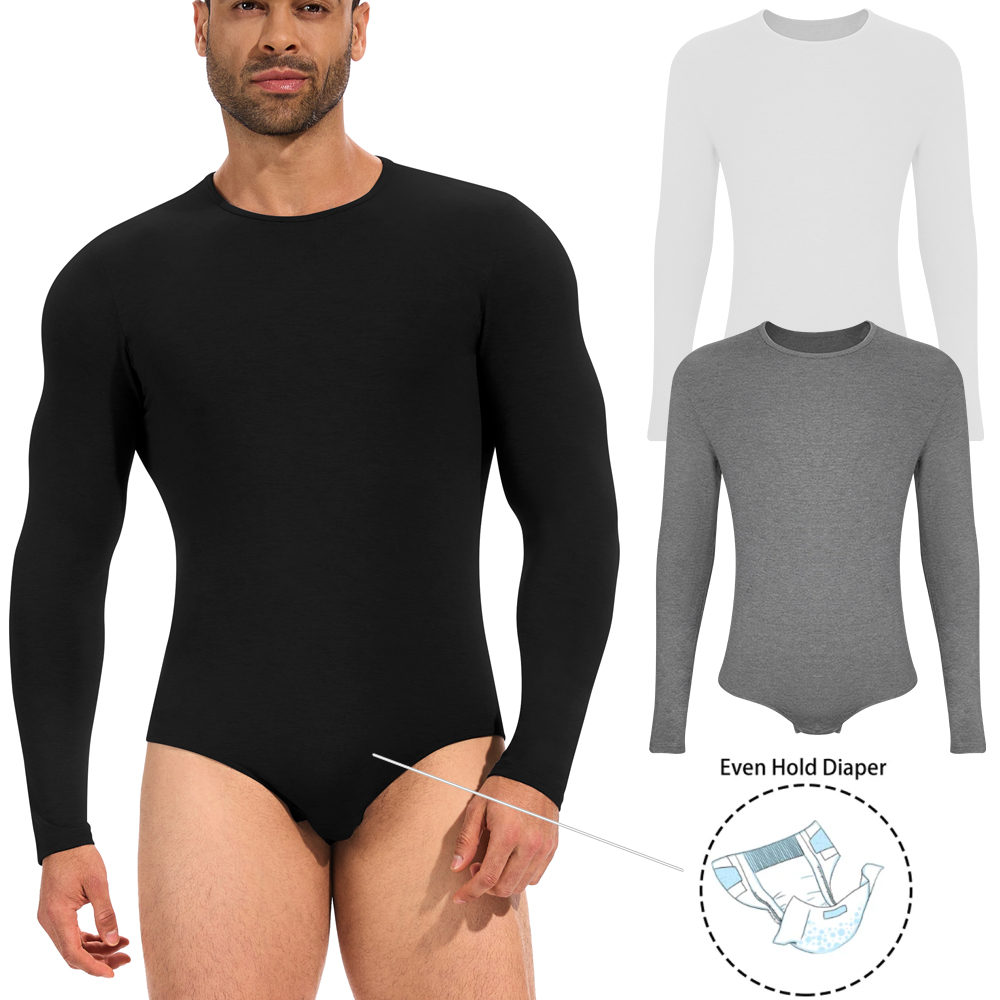 Shapewear Bodysuit Firm - Heren bodysuit met lange mouwen Full